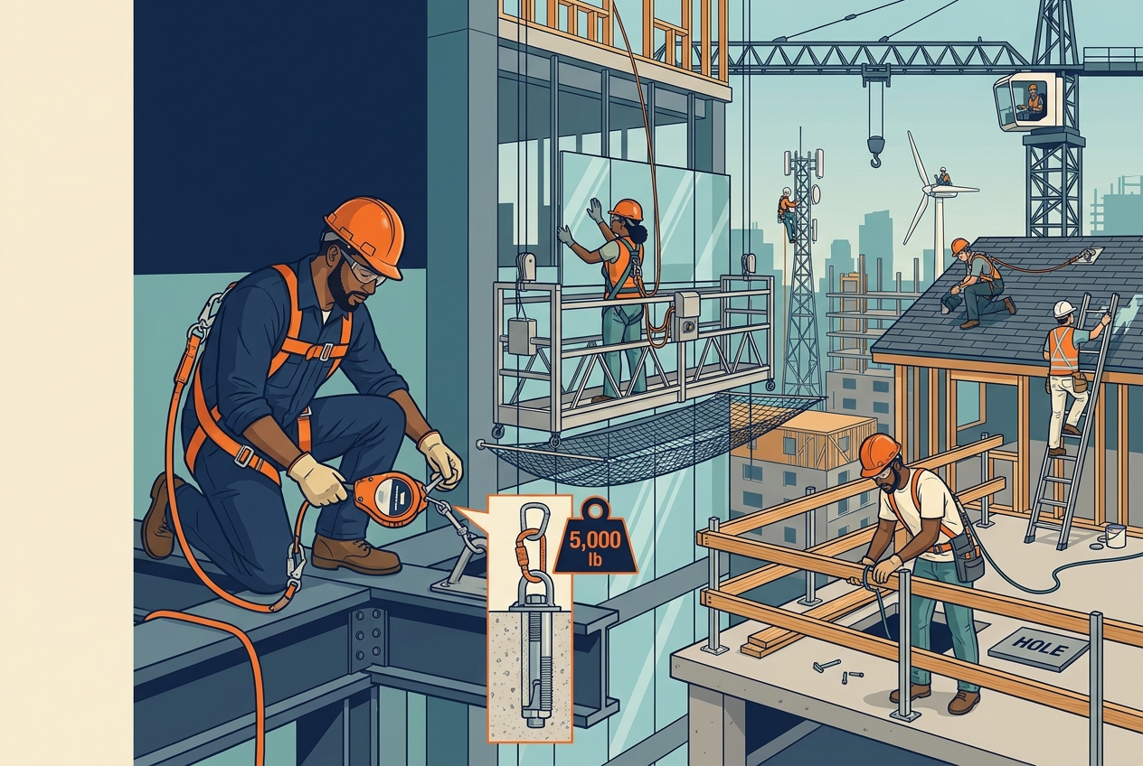 Fall Protection — panel art