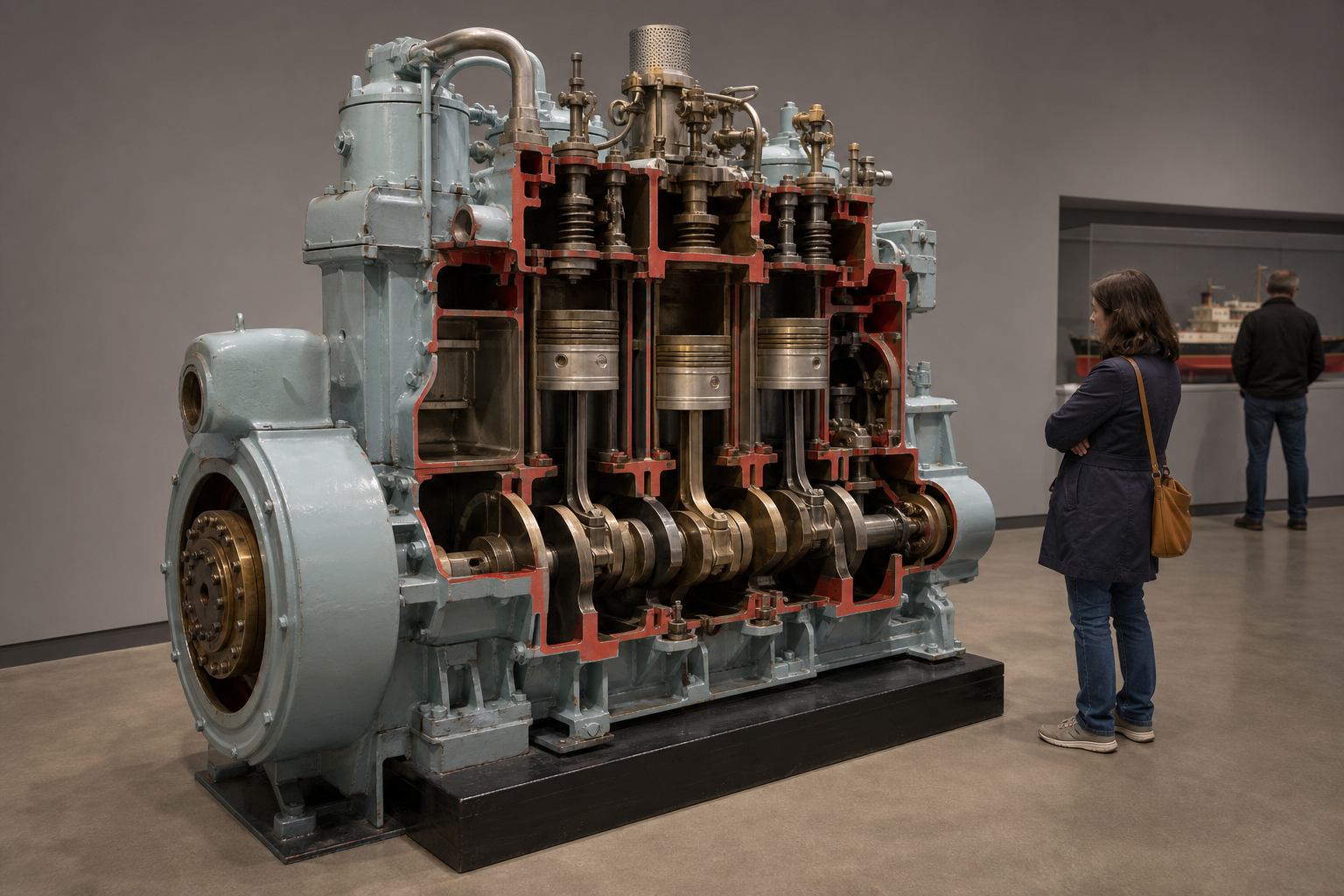 Marine diesel section