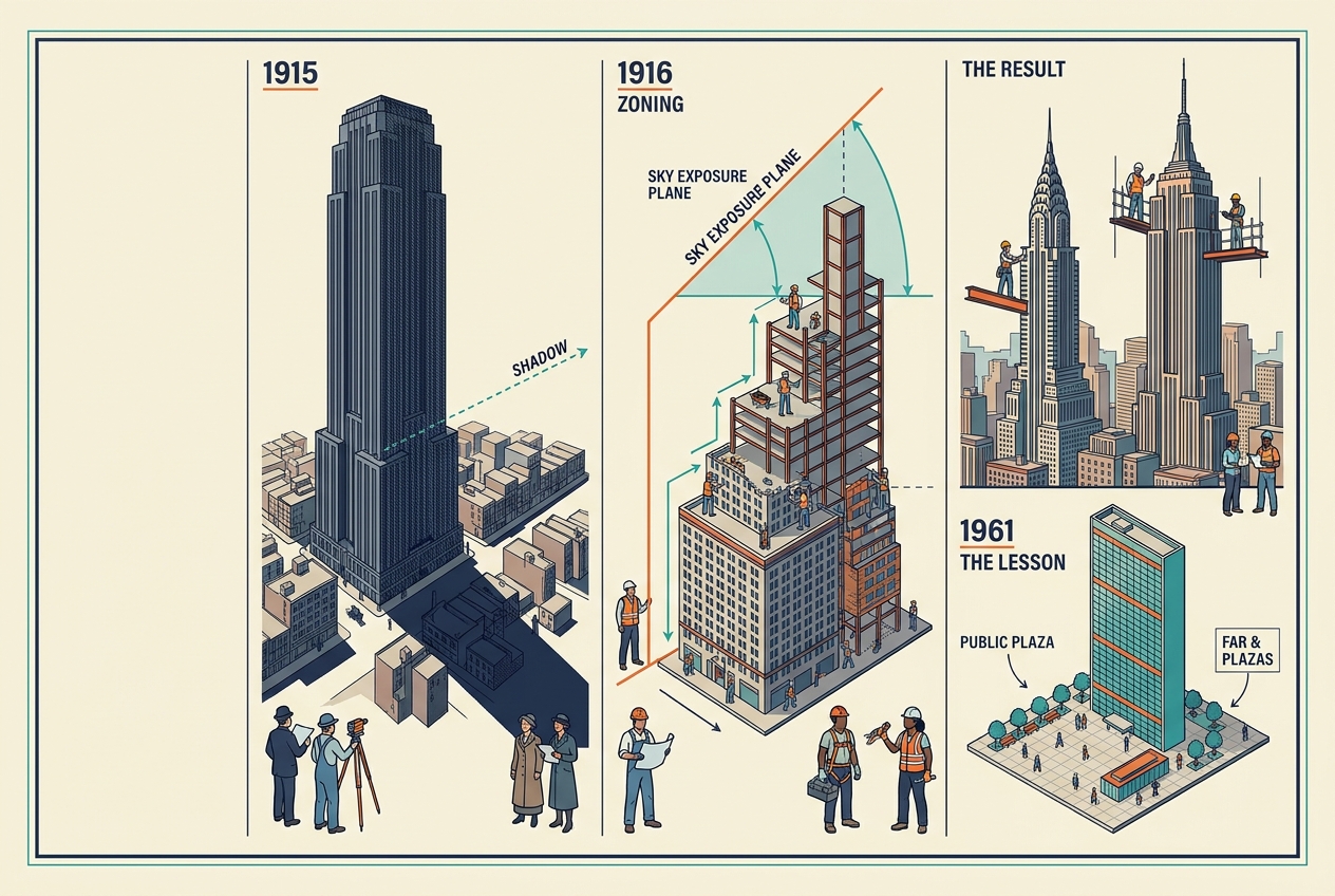 Zoning and the Wedding Cake — panel art