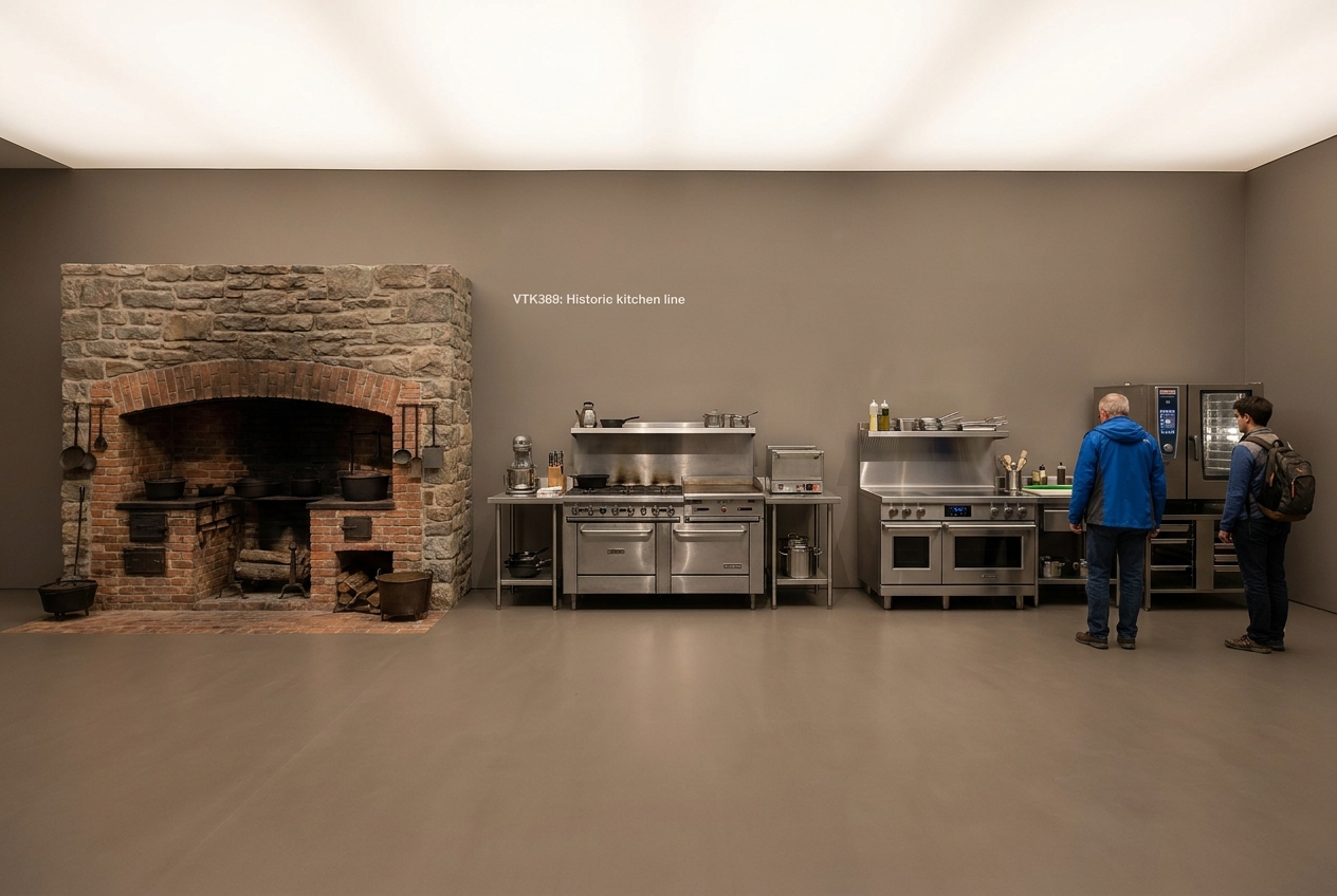 Historic kitchen line