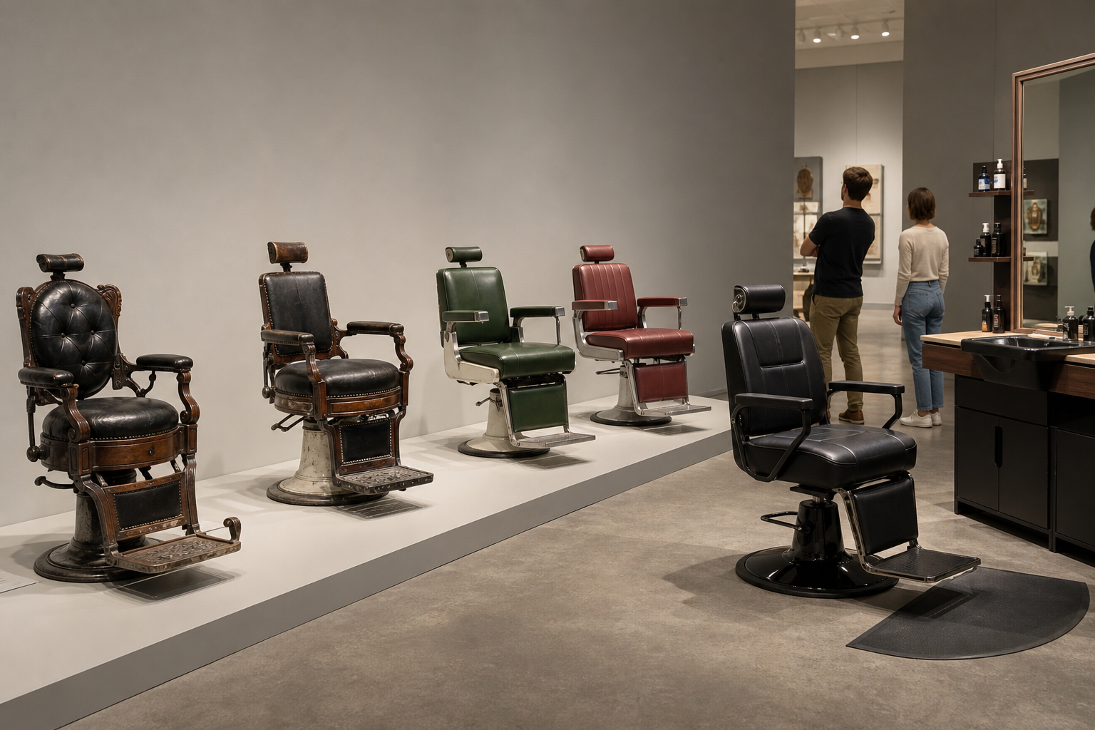 Barber chair lineage