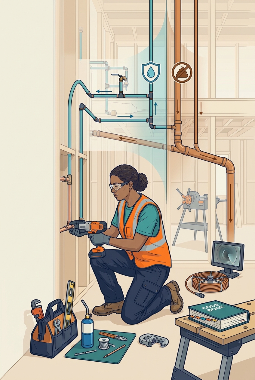 Plumber — panel art