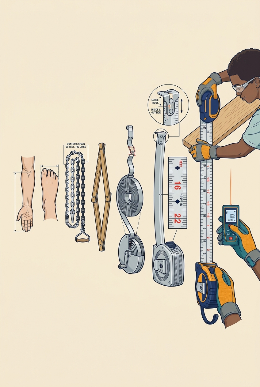 The Tape Measure — panel art