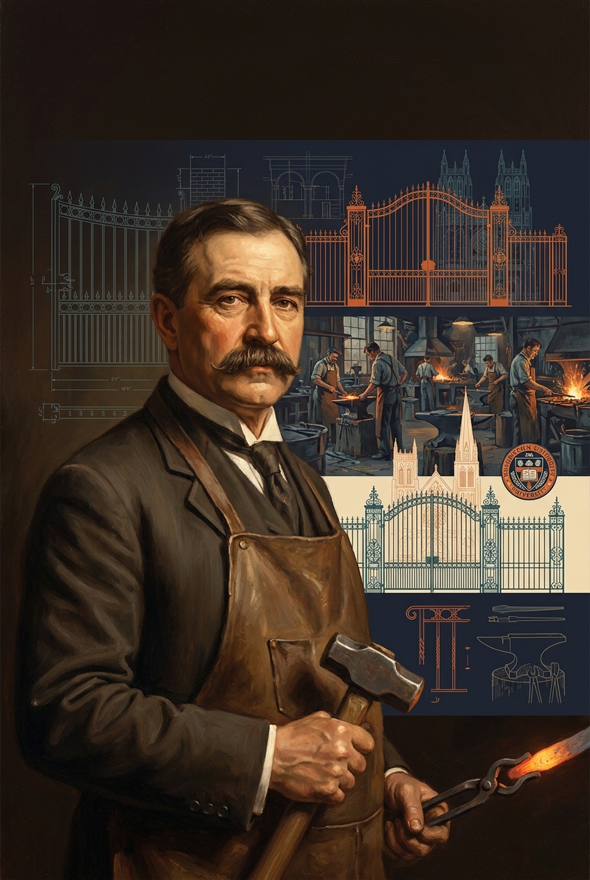 Samuel Yellin, Blacksmith — panel art