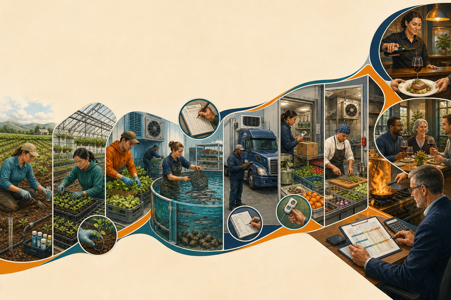 From Farm to Plate — panel art