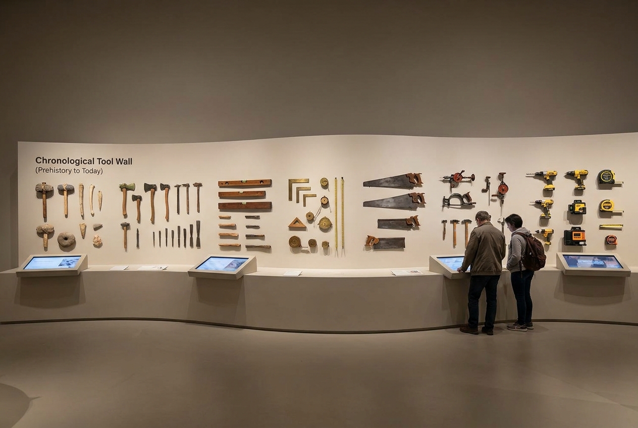 Chronological tool wall