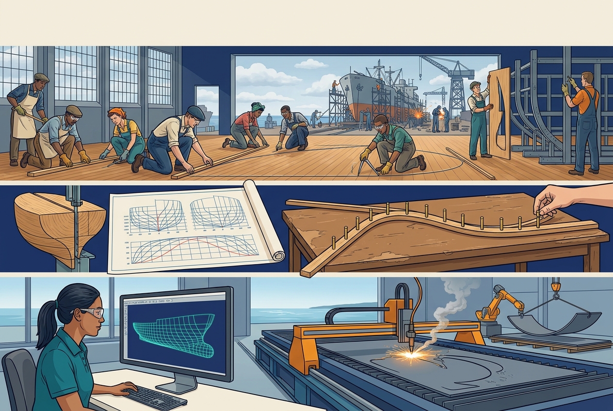 Lines and Lofting — panel art