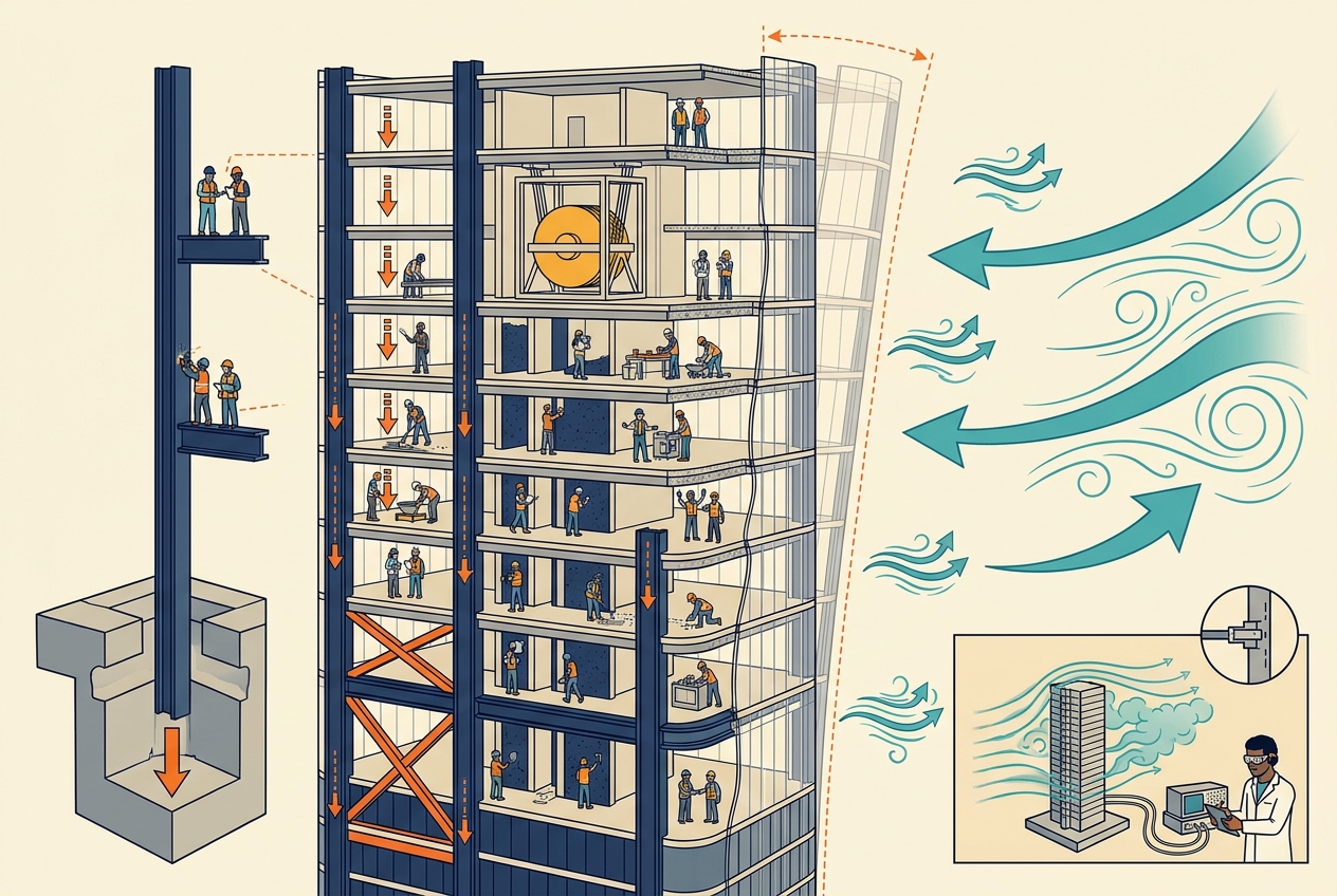 Wind, Load, Sway — panel art