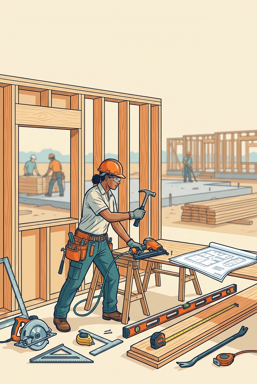Carpenter — panel art