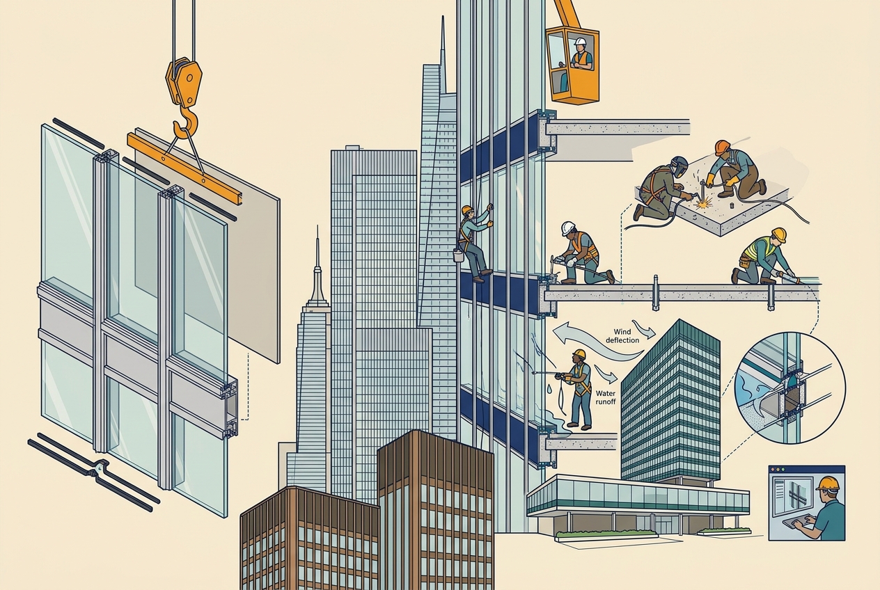 Curtain Wall — panel art
