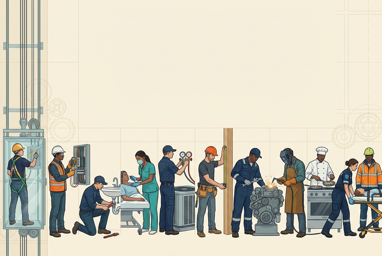 What the Trades Pay — panel art