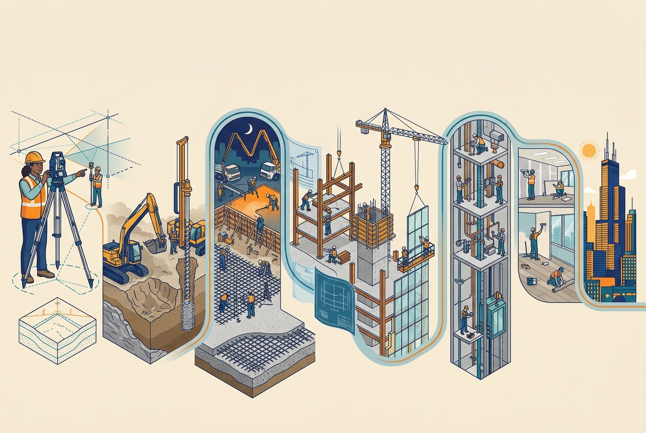 From Survey to Skyline — panel art
